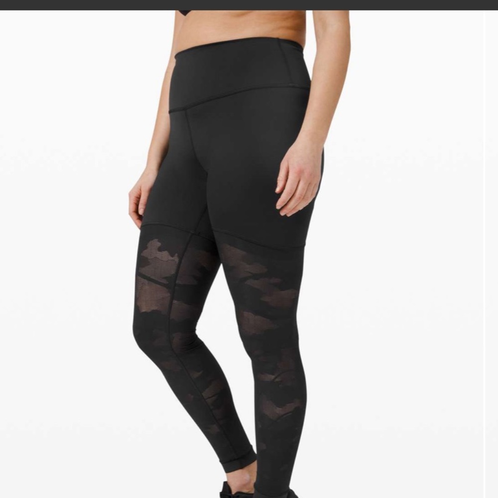 Lululemon Sheer Will High-Rise Tight 28" *Camo